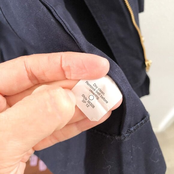 J. CREW J. Crew Matinee Hooded Trench Coat Style Size 4 - Picture 8 of 10